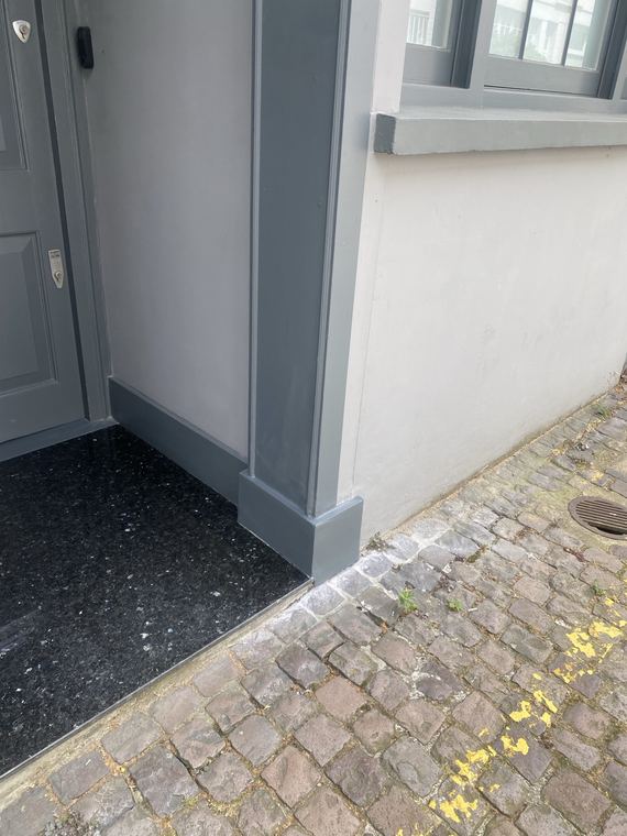 Exterior woodwork repaired and painted
